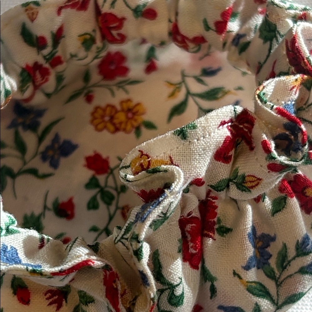 Floral Fabric Jar Covers - Set of 2 - Picture 14 of 14